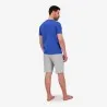 Ensemble homme manches courtes col tunisien avec broderie - KONTAKT
