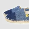 Espadrilles femme en jeans bi-couleurs - KONTAKT
