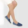 Espadrilles homme bi-couleur en jeans - KONTAKT