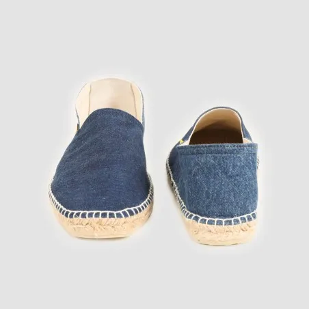 Espadrilles homme bi-couleur en jeans - KONTAKT
