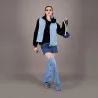 Farmla unisexe avec doublure matelassé en jeans UPCYCLING METHODS - TUNIS FASHION WEEK 2024 - KONTAKT