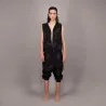 Farmla unisexe matelassé en jeans IMPRIME BERBERE HEAVY PRINT AND LASER - TUNIS FASHION WEEK 2024 - KONTAKT