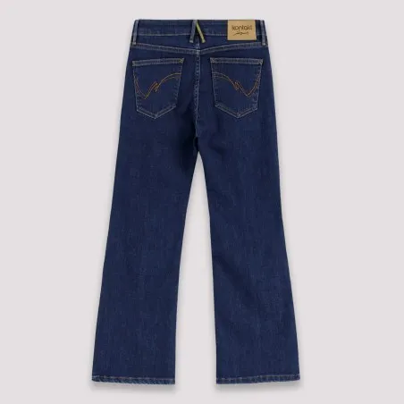Flare fille avec fentes devant en jeans - KONTAKT