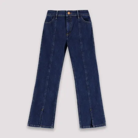 Flare fille avec fentes devant en jeans - KONTAKT