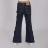 Flare fille avec fentes devant en jeans - KONTAKT