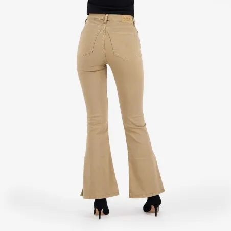 Flare jeans femme avec fentes côté -FERYEL 3.0 - KONTAKT
