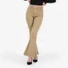 Flare jeans femme avec fentes côté -FERYEL 3.0 - KONTAKT