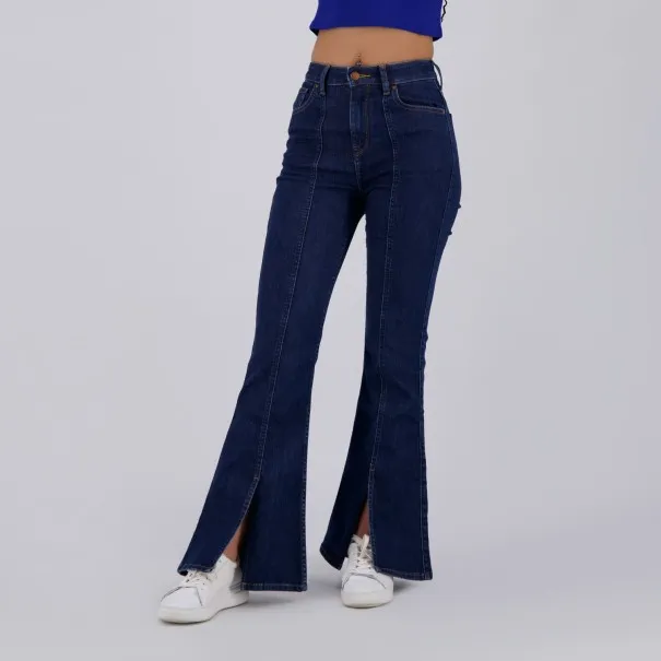 Flare jeans femme avec fentes devant - FERYEL 2.0 - KONTAKT