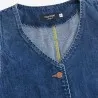 Gilet femme sans manches en jeans GHALIA 2.0 - KONTAKT