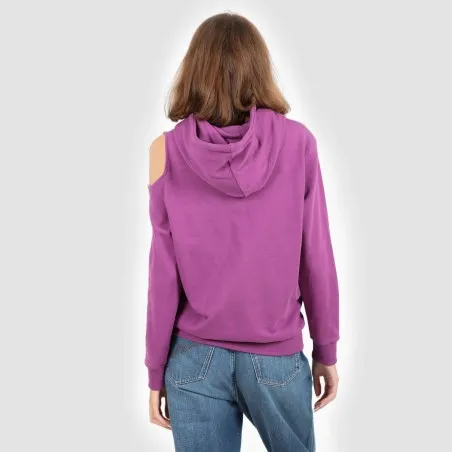 Hoodie femme avec épaule dénudée - KONTAKT
