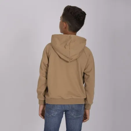 Hoodie garçon manche raglan avec broderie - KONTAKT