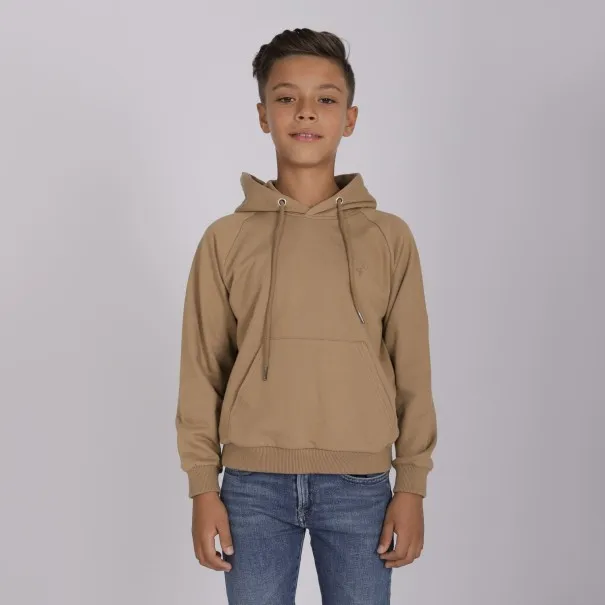 Hoodie garçon manche raglan avec broderie - KONTAKT