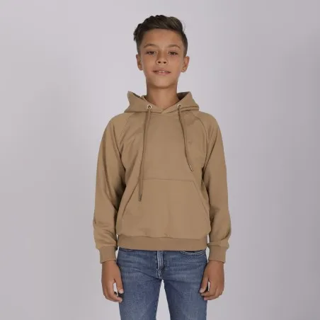 Hoodie garçon manche raglan avec broderie - KONTAKT
