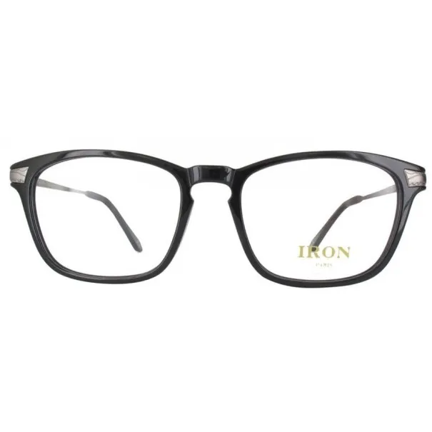 Lunettes de Vue Unisex IRON Paris IRO6-001/BLKGUN - IRON PARIS Lunettes de Vue Unisex IRON Paris IRO6-001/BLKGUN - IRON PARIS