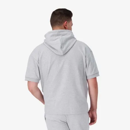 Hoodie homme manches courtes avec broderie - KONTAKT