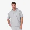 Hoodie homme manches courtes avec broderie - KONTAKT
