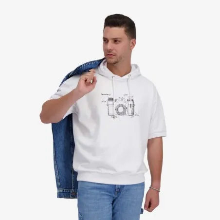Hoodie homme manches courtes CAMERA - KONTAKT
