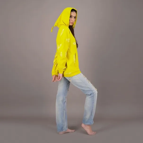Hoodie oversized unisexe IMPRIME BERBERE Heavy Used Effect - TUNIS FASHION WEEK 2024 - KONTAKT