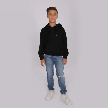 Hoodie unisexe enfant avec broderie - KONTAKT