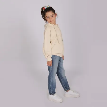 Hoodie unisexe enfant avec broderie - KONTAKT