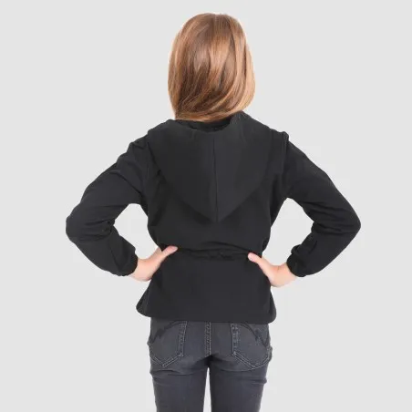 Hoodie zippé fille avec cordon de serrage - KONTAKT