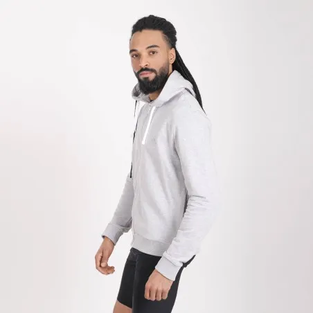 Hoodie zippé homme avec broderie - KONTAKT