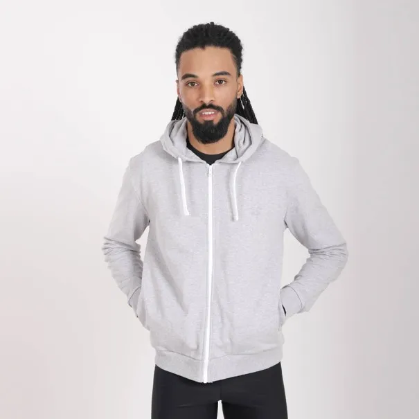 Hoodie zippé homme avec broderie - KONTAKT