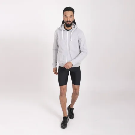 Hoodie zippé homme avec broderie - KONTAKT