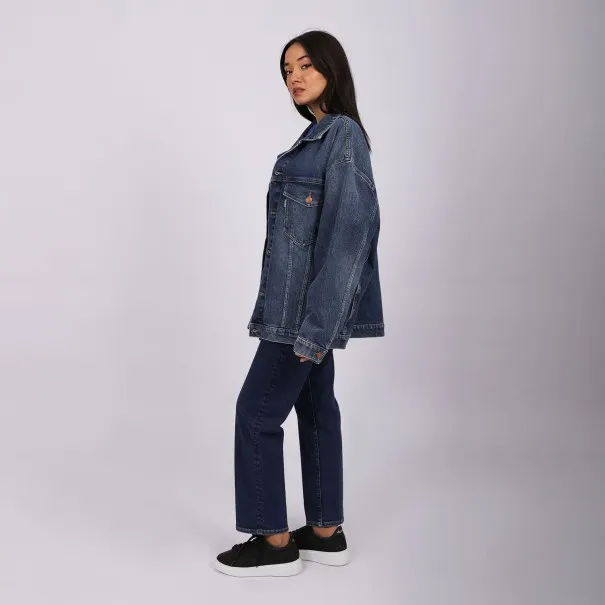 Jacket oversized femme en jeans- ONS - KONTAKT