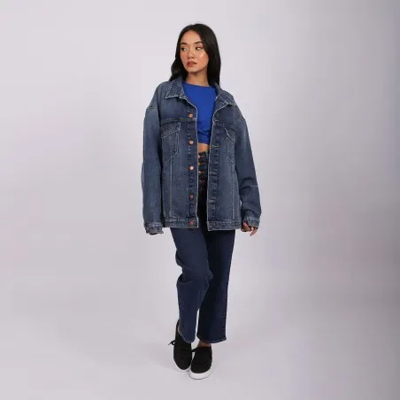 Jacket oversized femme en jeans- ONS - KONTAKT