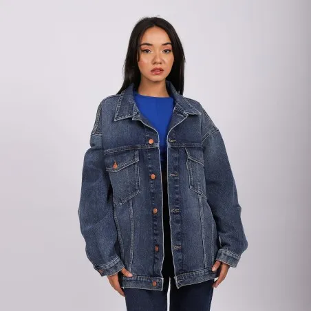 Jacket oversized femme en jeans- ONS - KONTAKT