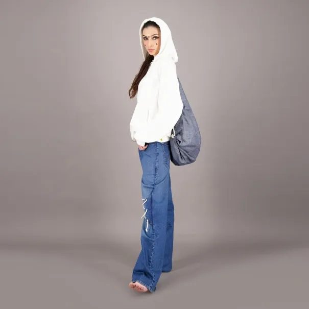 Jacket oversized / Sac unisexe en jeans Modular - TUNIS FASHION WEEK 2024 - KONTAKT