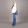 Jacket oversized / Sac unisexe en jeans Modular - TUNIS FASHION WEEK 2024 - KONTAKT