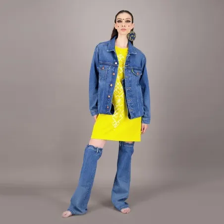 Jacket & veste oversized unisexe en jeans Modular TNFW - KONTAKT