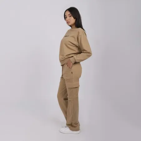 Jogger cargo femme jambe droite - KONTAKT