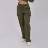 Jogger cargo femme jambe droite - KONTAKT