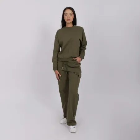 Jogger cargo femme jambe droite - KONTAKT