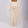 Jogger cargo femme jambe droite - KONTAKT