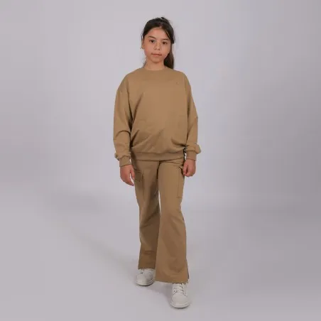Jogger cargo fille jambe droite - KONTAKT