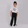 Jogger cargo fille jambe droite - KONTAKT
