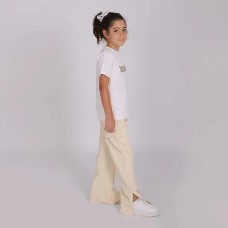 Jogger cargo fille jambe droite - KONTAKT