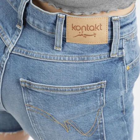 Slim short femme en jeans – NESRINE - KONTAKT