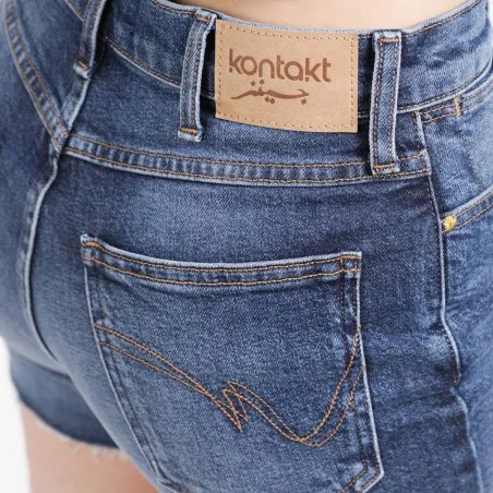 Slim short femme en jeans – NESRINE - KONTAKT