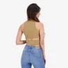 Top côtelé femme avec cut-out dos - KONTAKT