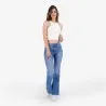 Top côtelé femme avec cut-out dos - KONTAKT