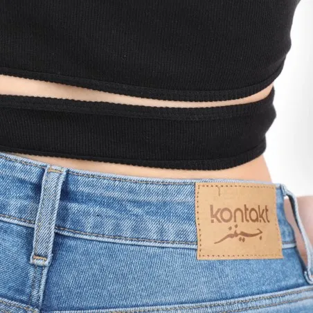 Top côtelé femme croisé - KONTAKT