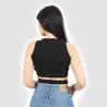 Top côtelé femme croisé - KONTAKT
