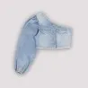 Top femme asymétrique en jeans - TAHIYA - KONTAKT