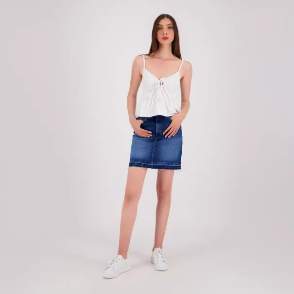 Top femme avec volant - KONTAKT