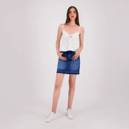 Top femme avec volant - KONTAKT